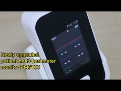 Monitor paciente parâmetro não invasor da pressão sanguínea do multi portátil