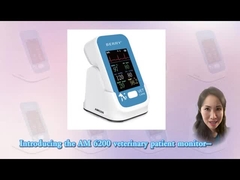 Íon recarregável do lítio de 6 monitores pacientes de Vital Signs Monitor Surgical Veterinary