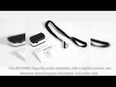 Medidor de oxigênio adulto do sangue do oxímetro do pulso da ponta do dedo do CE 4g de BM1000E