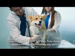 Oxímetro de pulso de palma Monitor de paciente veterinário LCD colorido