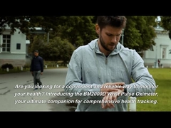 Oxímetro portátil de Ring Probe Oxygen Level Monitor SpO2 do pulso do O2 de BM2000D