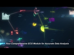 Manual do módulo de Rate Resp Rate ECG Spo2 do coração do conector da temperatura ECG007