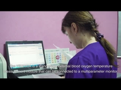 Saturação médica do oxigênio do sangue dos acessórios do monitor paciente que detecta o módulo